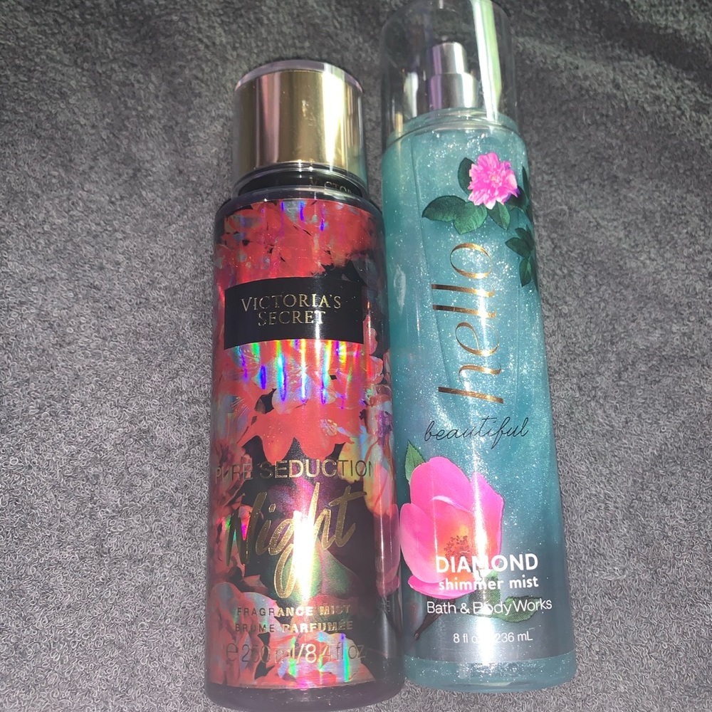 Bath & Body Works shimmer mist: Hello Beautiful